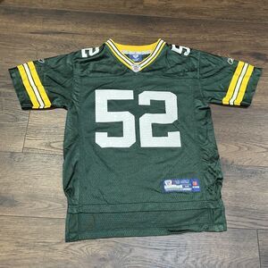 Clay Matthews Green Bay Packers Reebok On Field Jersey Youth Size 10-12 Boys